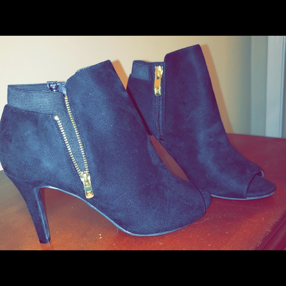 Open Toe booties